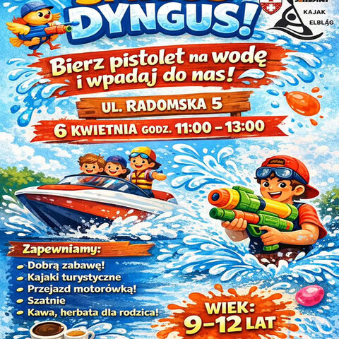 Kajakarze zapraszają na śmigus – dyngus