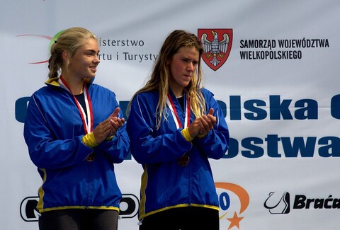 Kajakarze ZKS Olimpia z medalami Mistrzostw Polski Juniorów