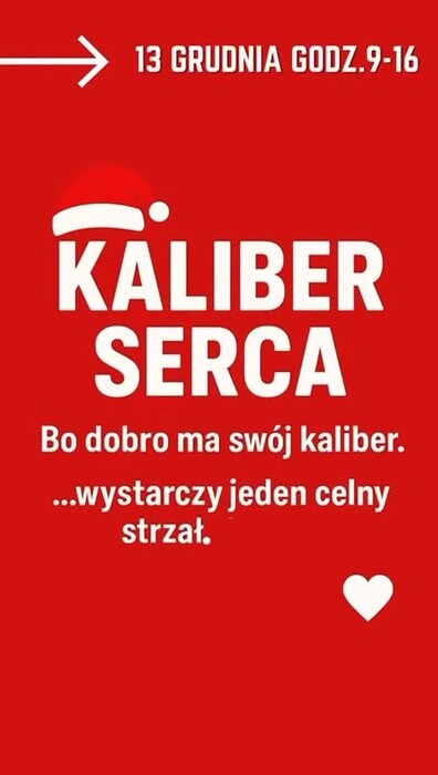 Kaliber serca. Ty też możesz pomóc!