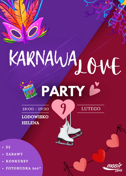 KarnawaLove Party, czyli impreza na lodowisku Helena 