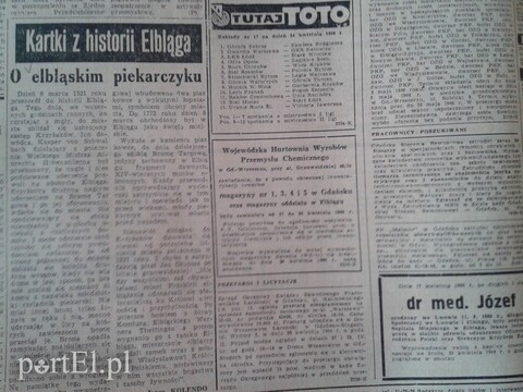 Kartki z historii Elbląga
