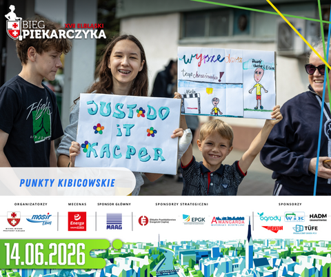 Kibicuj podczas Biegu Piekarczyka