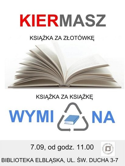 Kiermasz i bookcrossing w bibliotece
