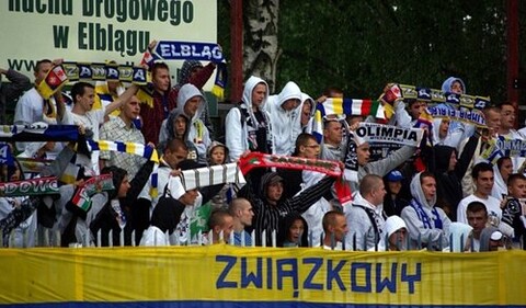 Kilku kibiców ukaranych w Olsztynie
