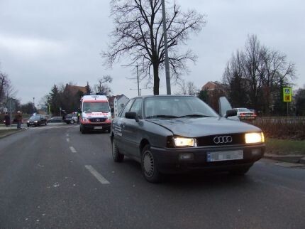Kobieta potrącona na Grota-Roweckiego