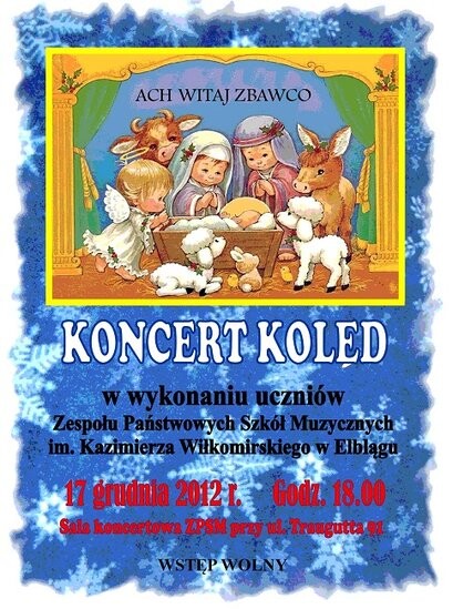 Kolędowanie w szkole muzycznej