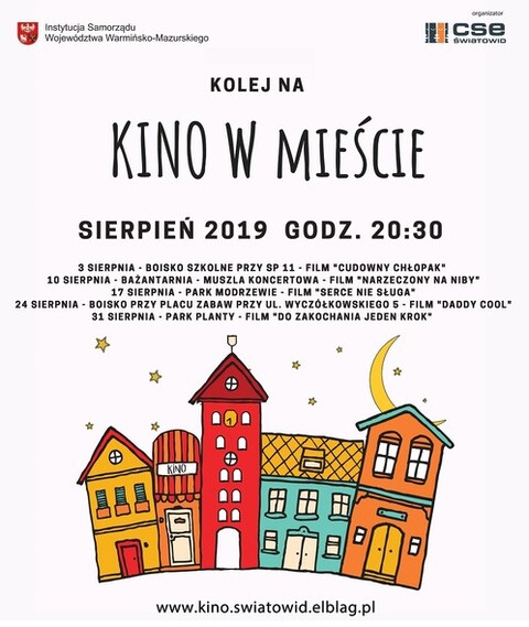 Kolej na kino w mieście