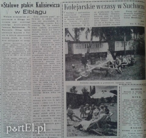 Kolejarskie wczasy w Suchaczu