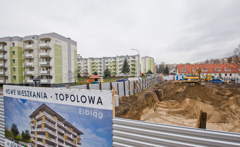 Kolejne mieszkania przy Topolowej