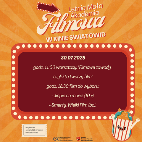 Kolejne spotkanie Letniej Małej Akademii Filmowej już 30 lipca