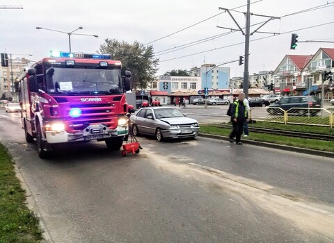Kolizja przy Cichej
