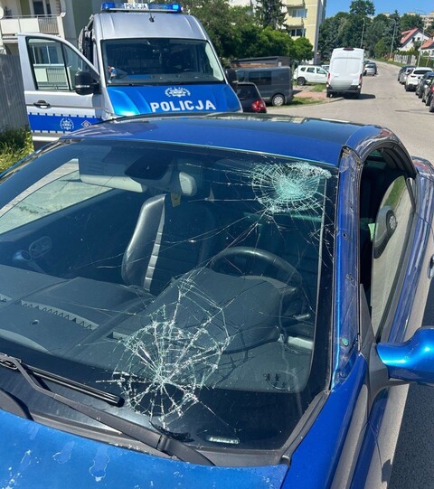 Kolizja z hulajnogą