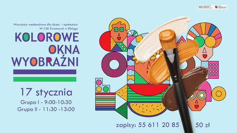 „Kolorowe okna wyobraźni” - rodzinne warsztaty witrażowe w CSE „Światowid”