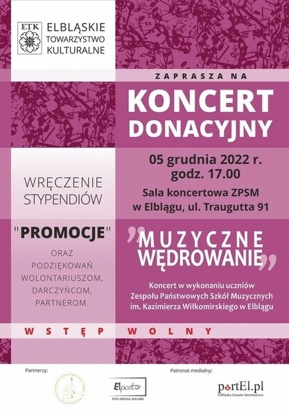 Koncert donacyjny i wręczenie stypendiów, czyli Promocje