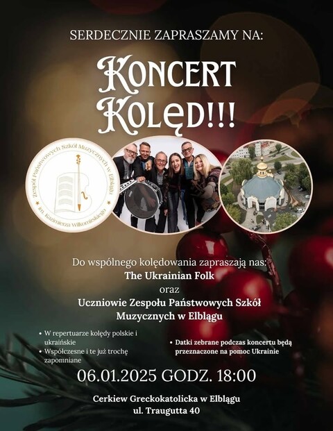 Koncert kolęd w cerkwi