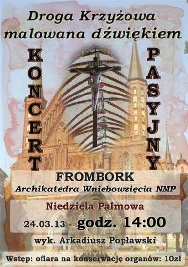 Koncert organowy we Fromborku