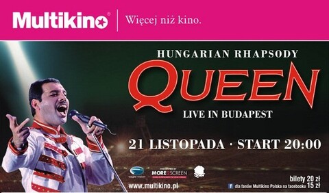 Koncert Queen na ekranie Multikina