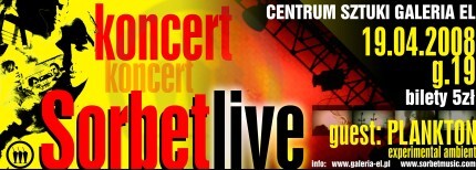 Koncert Sorbet & Plankton