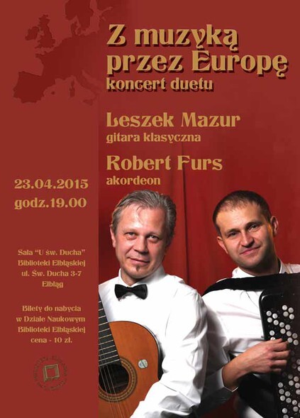 Koncert w bibliotece: wygraj wejściówki