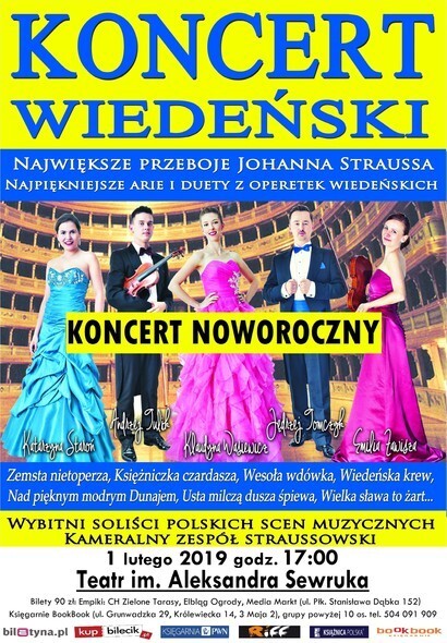 Koncert wiedeński: oni wygrali bilety