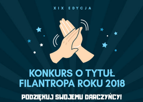 Konkurs o tytuł filantropa roku – podziękuj swojemu darczyńcy