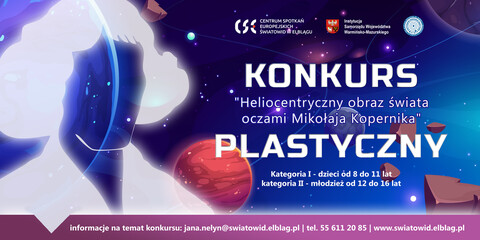 Konkurs plastyczny z Mikołajem Kopernikiem w tle