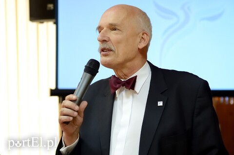 Korwin-Mikke odwiedzi Elbląg