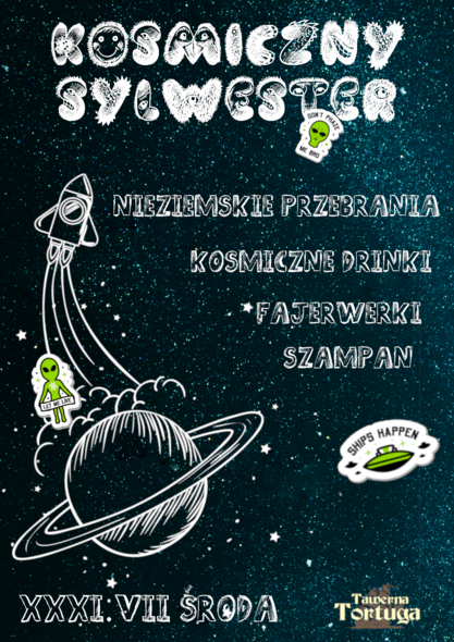 Kosmiczny Sylwester w Tawernie Tortuga