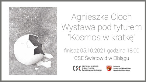 Kosmos w kratkę – wystawa Agnieszki Cioch w Światowidzie