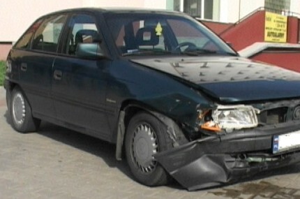 Kraksa w centrum
