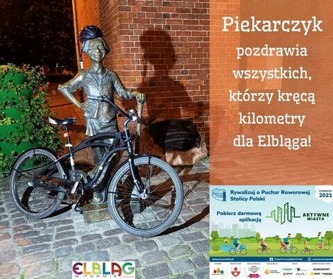 Kręcimy kilometry dla Elbląga. Miejskie wycieczki w aplikacji „Aktywne Miasta”