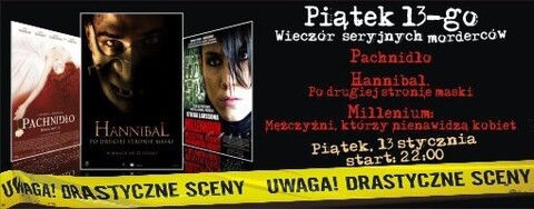 Krwawy, nocny maraton filmowy