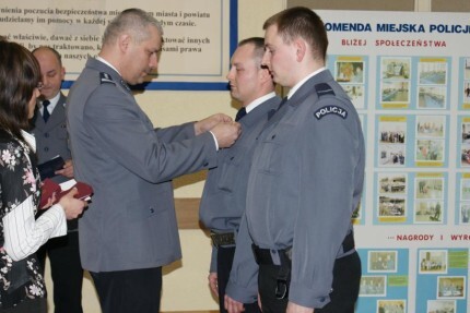 Nagrody dla zasłużonych policjantów