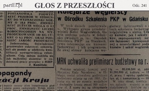 Kurs szkoleniowy dla propagandystów (Głos z przeszłości, odc. 241)