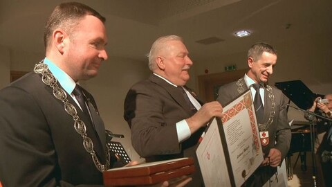 Lech Wałęsa Honorowym Obywatelem Elbląga – zobacz, jak było!