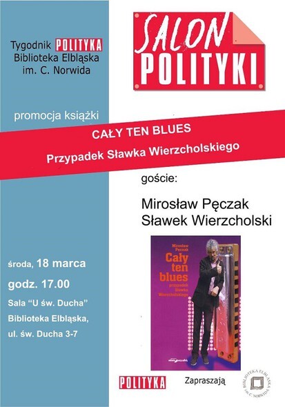 Legenda polskiego bluesa w Salonie Polityki