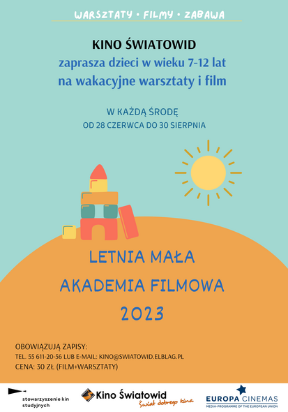 Letnia Mała Akademia Filmowa 2023