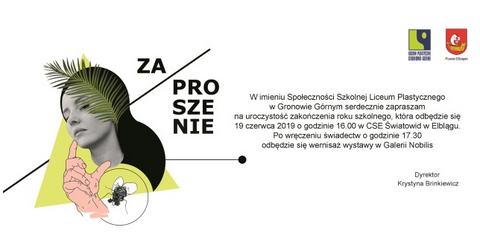 Liceum Plastyczne zaprasza na wystawę