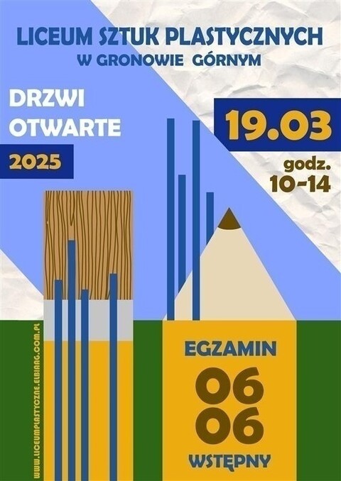 Liceum Sztuk Plastycznych w Gronowie Górnym - przestrzeń dla kreatywnych umysłów