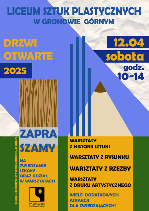 Liceum Sztuk Plastycznych w Gronowie Górnym - Twoje miejsce na artystyczny start
