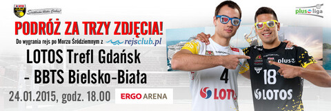 LOTOS Trefl kontra BBTS: oni wygrali bilety