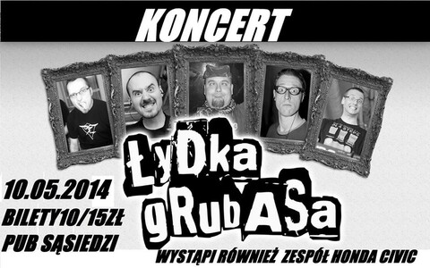 Łydka Grubasa oraz Hondacivic u Sąsiadów
