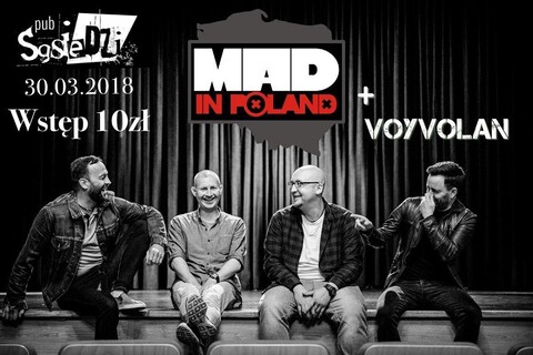 Mad Poland zagra u Sąsiadów