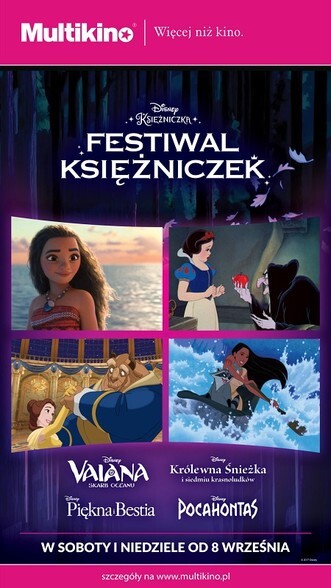 Magiczny Festiwal Księżniczek Disneya w Multikinie