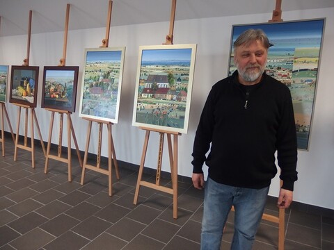 Malarstwo i rysunki Benedykta Kroplewskiego