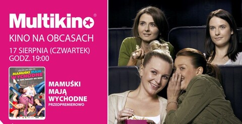 „Mamuśki mają wychodne” w Kinie na Obcasach