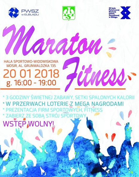 Maraton Fitness na 20-lecie PWSZ w Elblągu