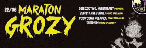 Maraton Grozy w Multikinie już 22 czerwca