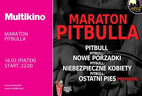 Maraton Pitbulla z premierą Ostatniego psa w Multikinie