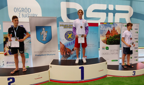 Marcel Jureko pływackim mistrzem Polski juniorów